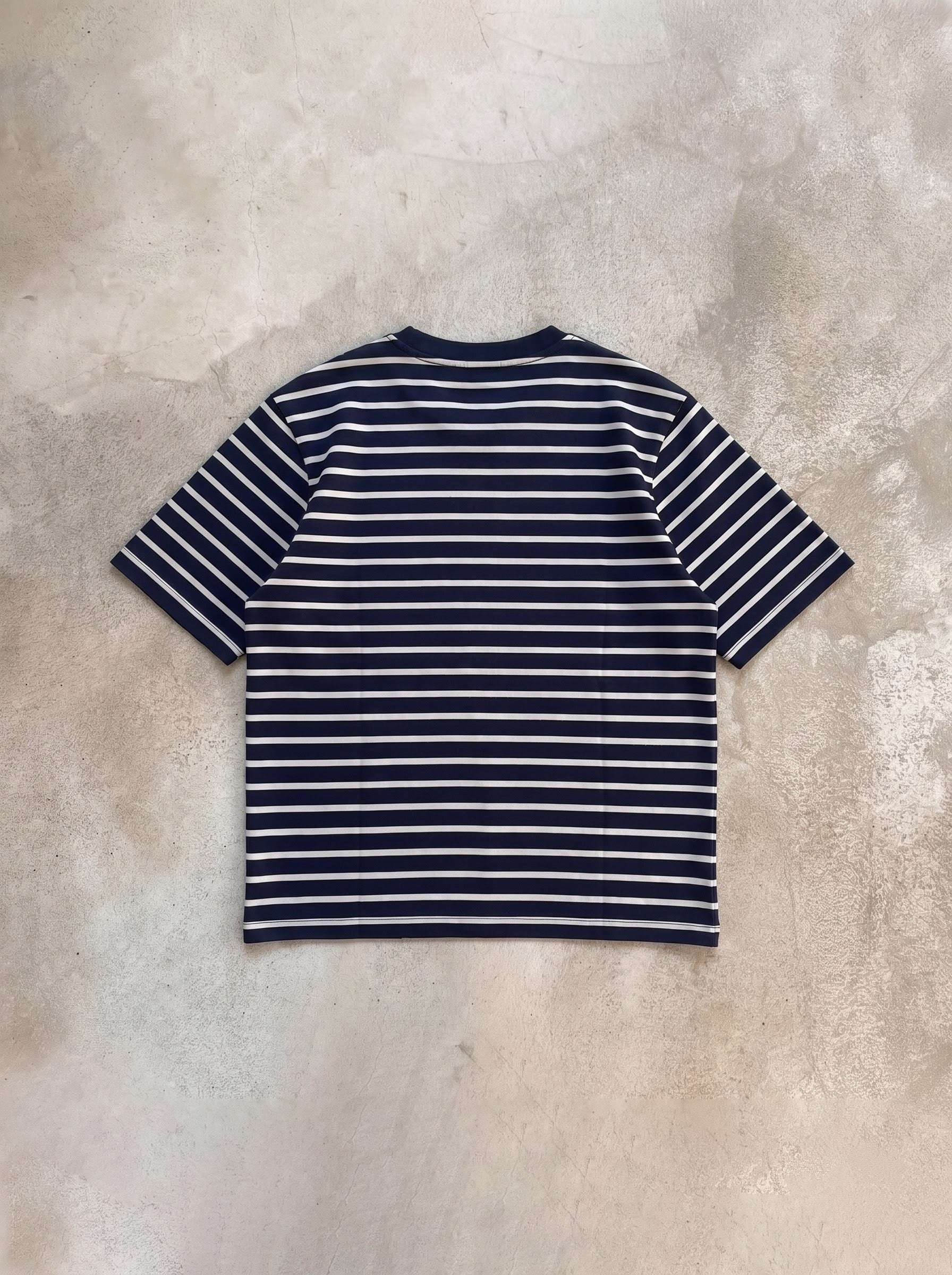 Navy Stripe Oversized Tee