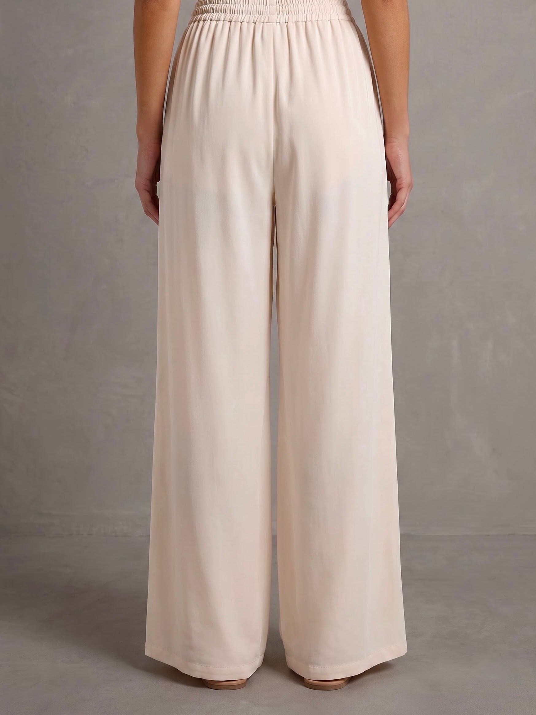 Wide-Leg Palazzo Pants